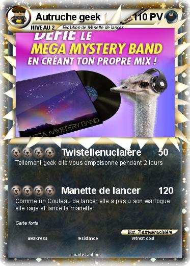 Pokemon Autruche geek