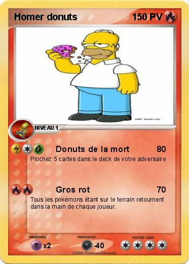 Pokemon Homer donuts