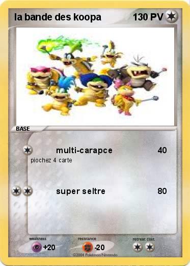 Pokemon la bande des koopa