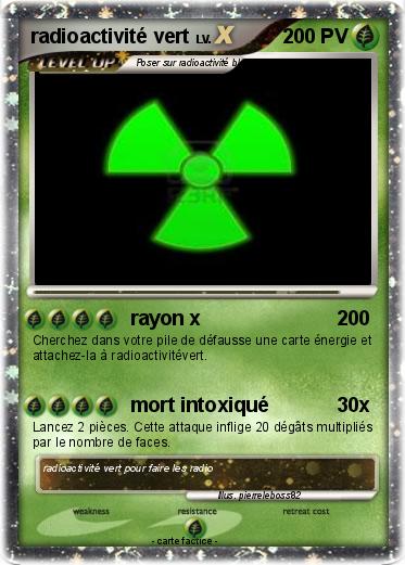 Pokemon radioactivité vert