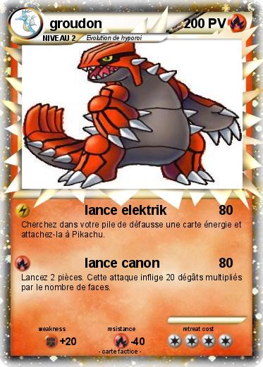 Pokemon groudon