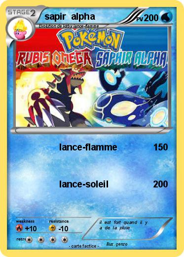 Pokemon sapir  alpha