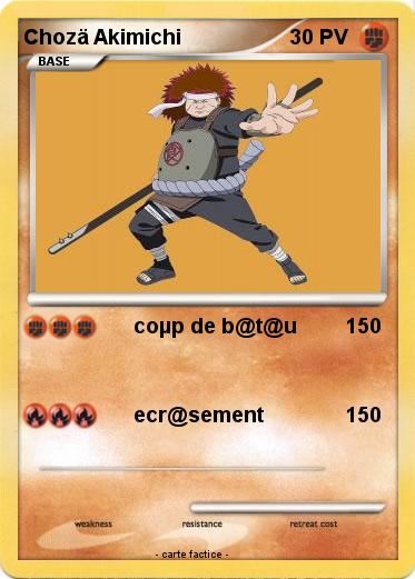 Pokemon Chozä Akimichi