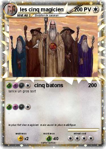 Pokemon les cinq magicien