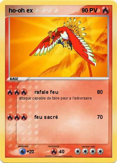 Pokemon ho-oh ex