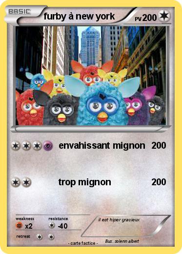 Pokemon furby à new york