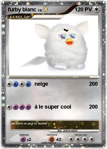 Pokemon furby blanc