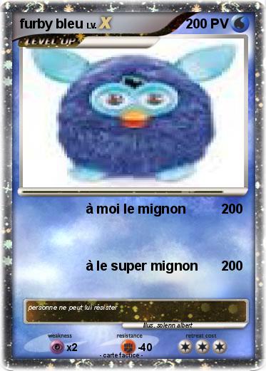 Pokemon furby bleu