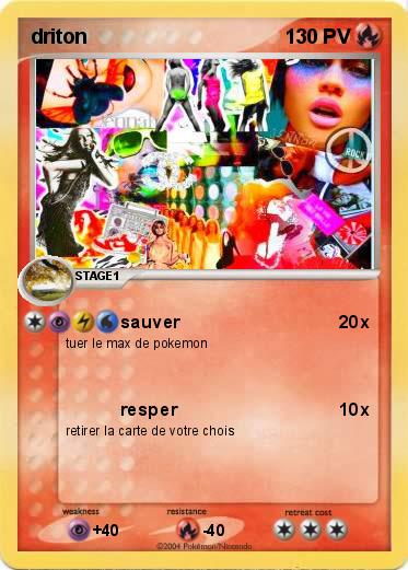 Pokemon driton