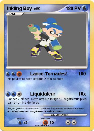 Pokemon Inkling Boy