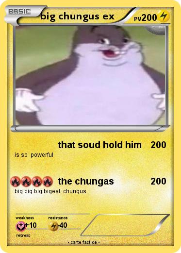 Pokemon big chungus ex