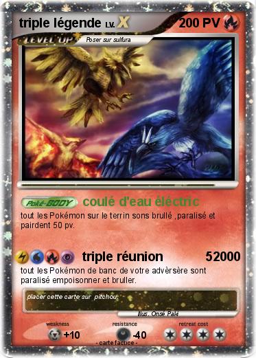 Pokemon triple légende