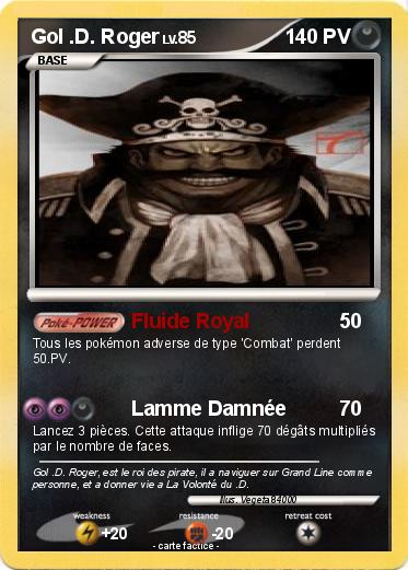 Pokemon Gol .D. Roger