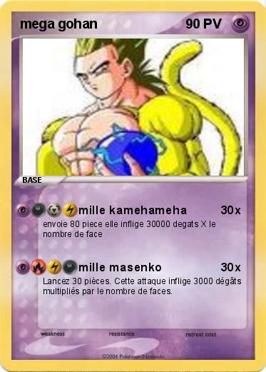 Pokemon mega gohan