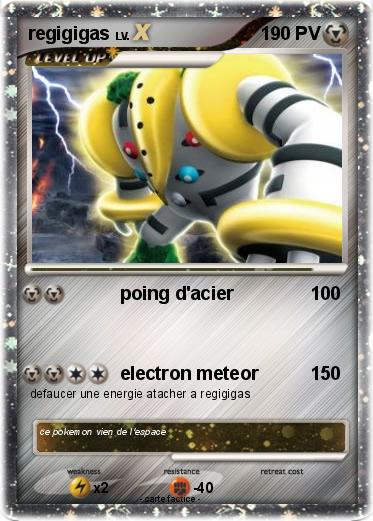 Pokemon regigigas