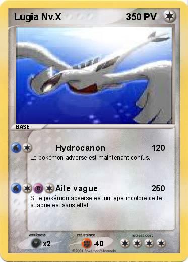 Pokemon Lugia Nv.X                         3