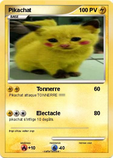 Pokemon Pikachat