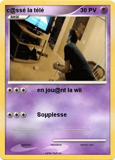 Pokemon c@ssé la télé