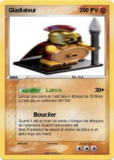 Pokemon Gladiateur
