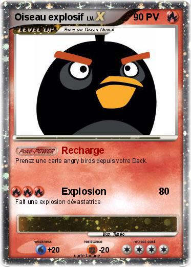 Pokemon Oiseau explosif
