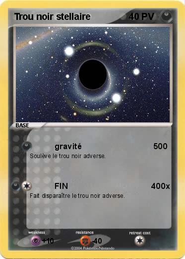Pokemon Trou noir stellaire
