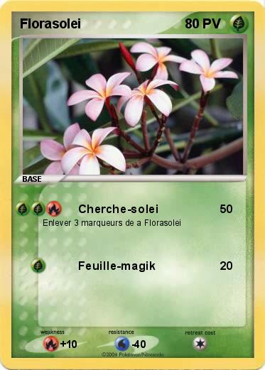 Pokemon Florasolei 