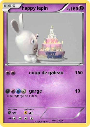 Pokemon happy lapin