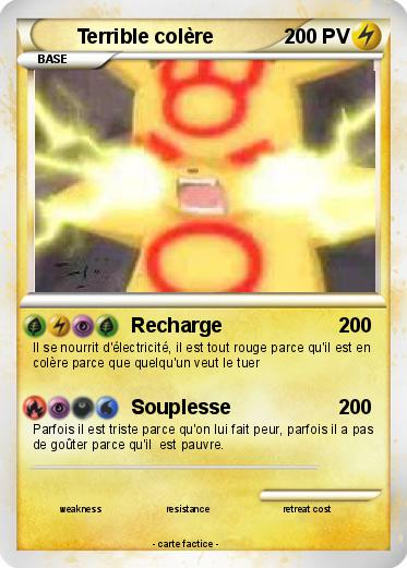 Pokemon Terrible colère