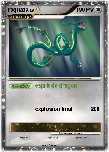 Pokemon raquaza