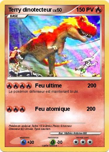 Pokemon Terry dinotecteur