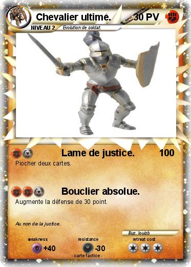 Pokemon Chevalier ultime.