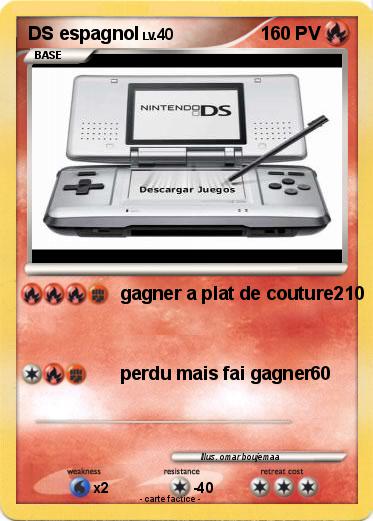 Pokemon DS espagnol