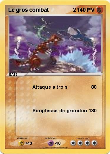 Pokemon Le gros combat                2