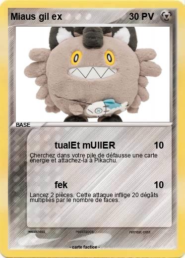 Pokemon Miaus gil ex