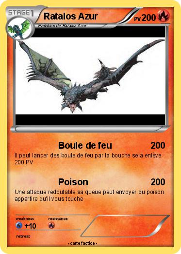 Pokemon Ratalos Azur