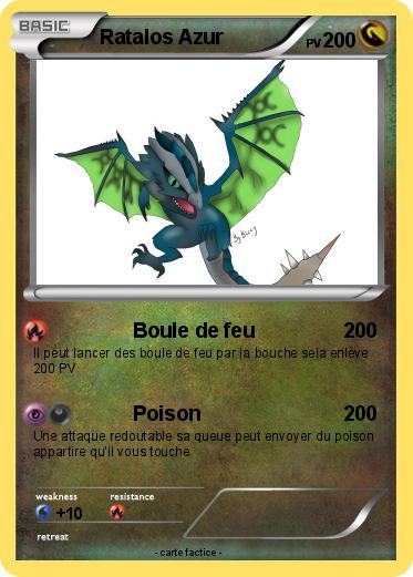 Pokemon Ratalos Azur