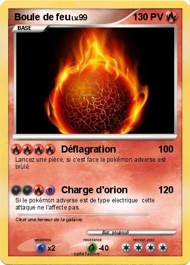 Pokemon Boule de feu