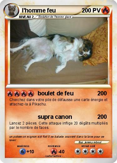 Pokemon l'homme feu