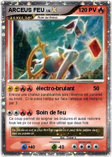 Pokemon ARCEUS FEU