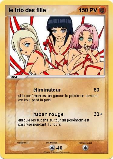 Pokemon le trio des fille