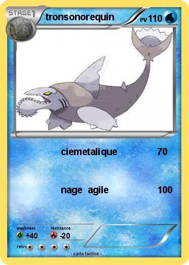Pokemon tronsonorequin