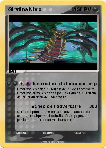 Pokemon Giratina Niv.x