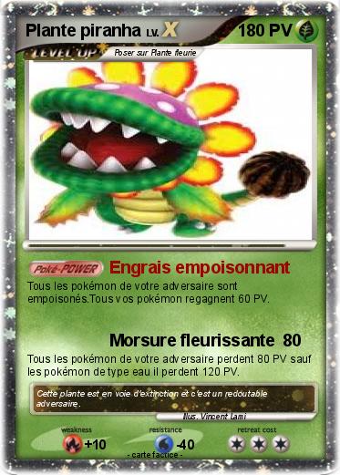 Pokemon Plante piranha