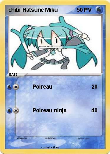 Pokemon chibi Hatsune Miku