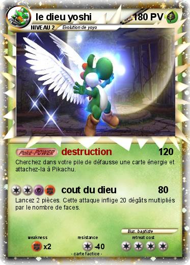 Pokemon le dieu yoshi