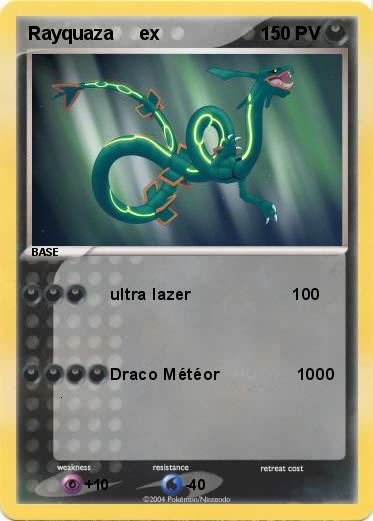 Pokemon Rayquaza     ex