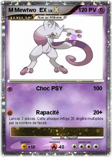Pokemon M Mewtwo  EX