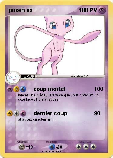 Pokemon poxen ex