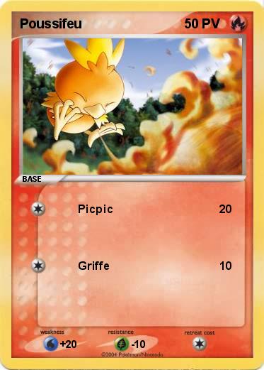 Pokemon Poussifeu