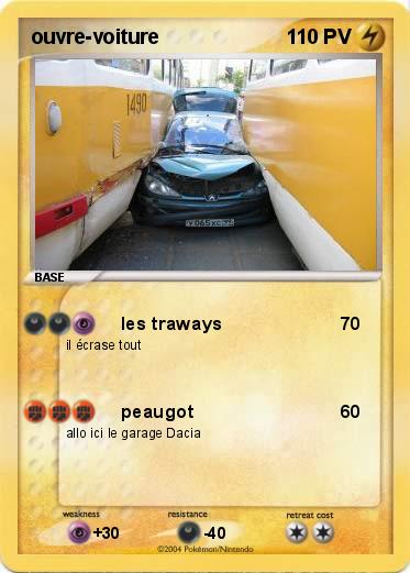 Pokemon ouvre-voiture